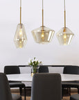 Lampa sufitowa szklana APP439-1CP Amber 7
