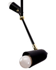 Lampa Wisząca 4-ramienna APP1708-4CP Czarna + Złoto 6