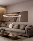 Lampa Wisząca Led Ms009-cp Jasne Różowe Złoto 59cm 7