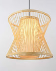 Lampa Wisząca Bambusowa APP1630-1CP 2