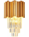 Lampa kryształowa kinkiet 312357 Złota
