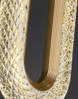 Lampa Wisząca Kryształowa Led G113-1cp Złota 3