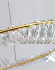 KRYSZTAŁOWA LAMPA SUFITOWA LED APP1064-1CP