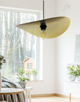 LAMPA SUFITOWA WISZĄCA APP1470-1CP czarna/stare złoto  12