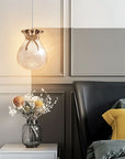 Lampa Sufitowa Wisząca Lhj107-1cp Jasne Różowe Złoto  12