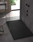 Brodzik prysznicowy Bazalt Black 80x120