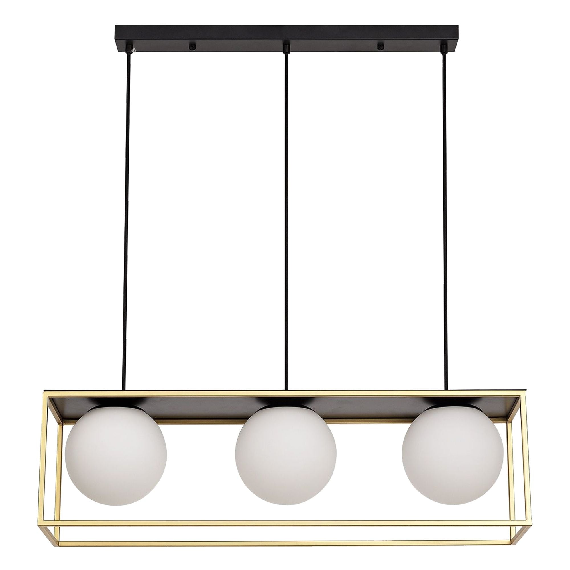 Lampa sufitowa Czarno Złota APP1164-3CP  7