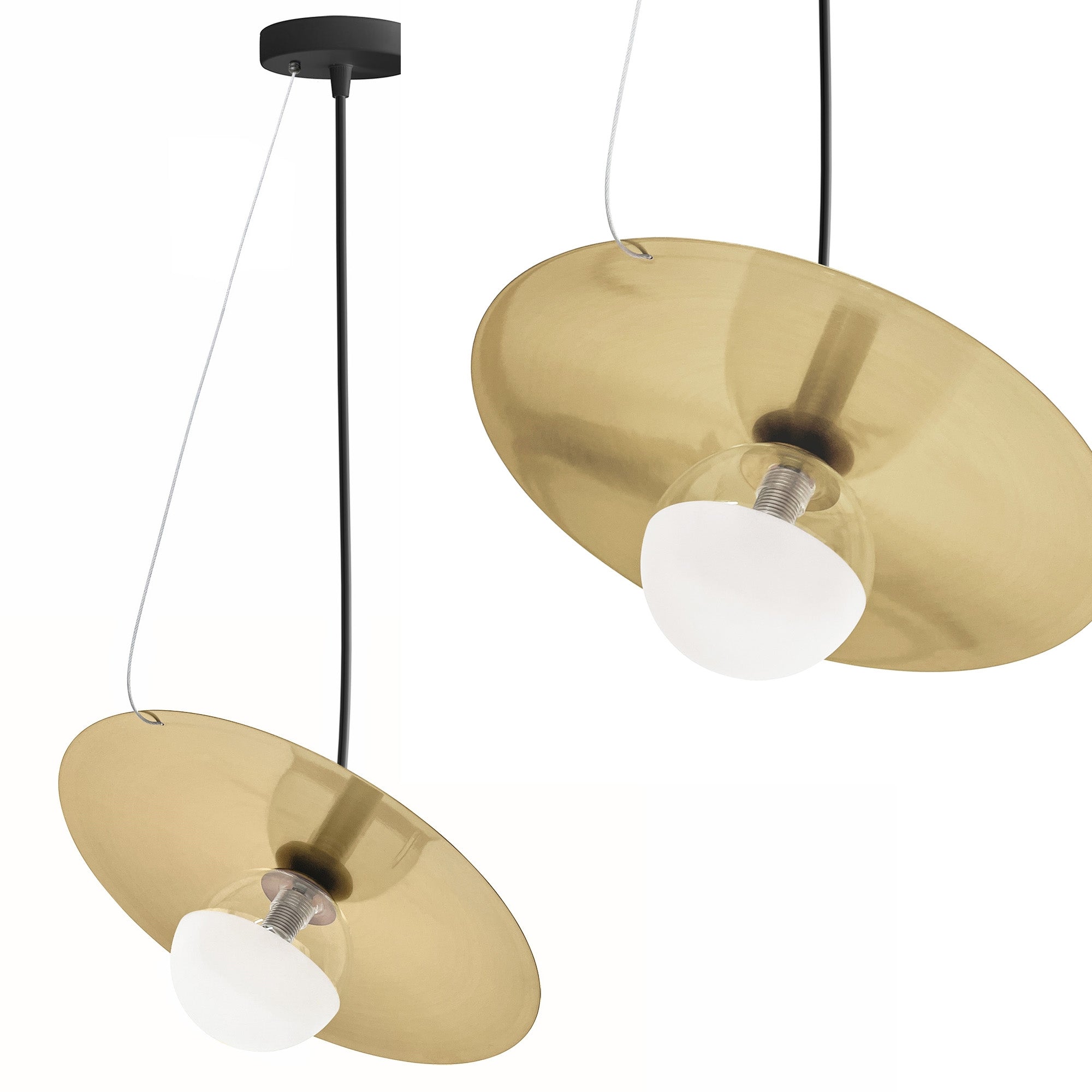 Lampa Sufitowa Wisząca App1417-cp Czarna/złota  1