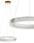 Lampa Wisząca Led Ms002-cp Różowe Złoto 60cm  1