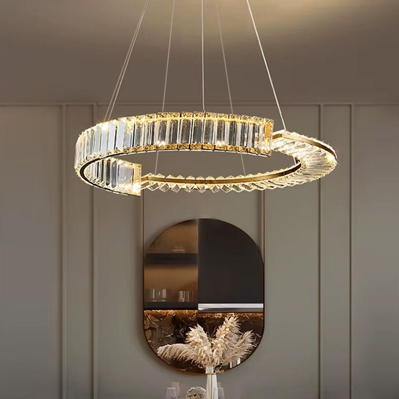 LAMPA WISZĄCA LED APP1528-CP60 GOLD  11