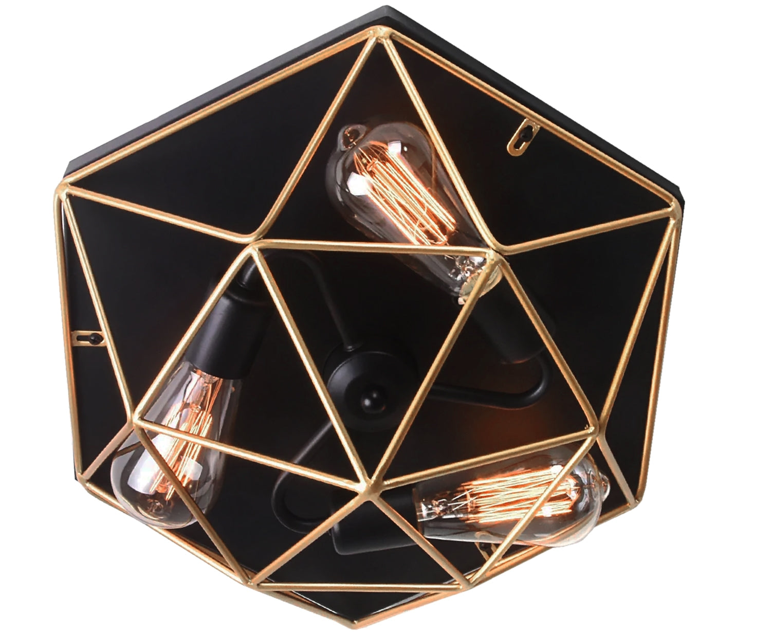 Lampa sufitowa plafon APP1094-3C Złota  4