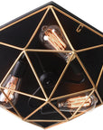 Lampa sufitowa plafon APP1094-3C Złota  4