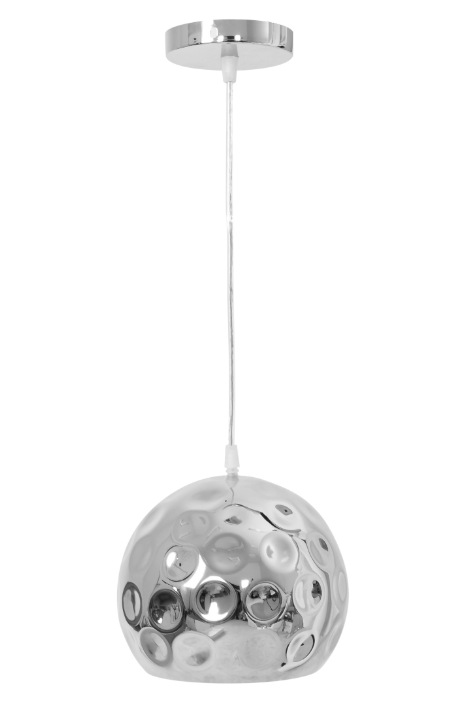 Lampa wisząca lustrzana APP275-1CP SREBRNA