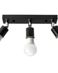 Lampa Sufitowa Reflektor Plafon APP699-3C Czarna