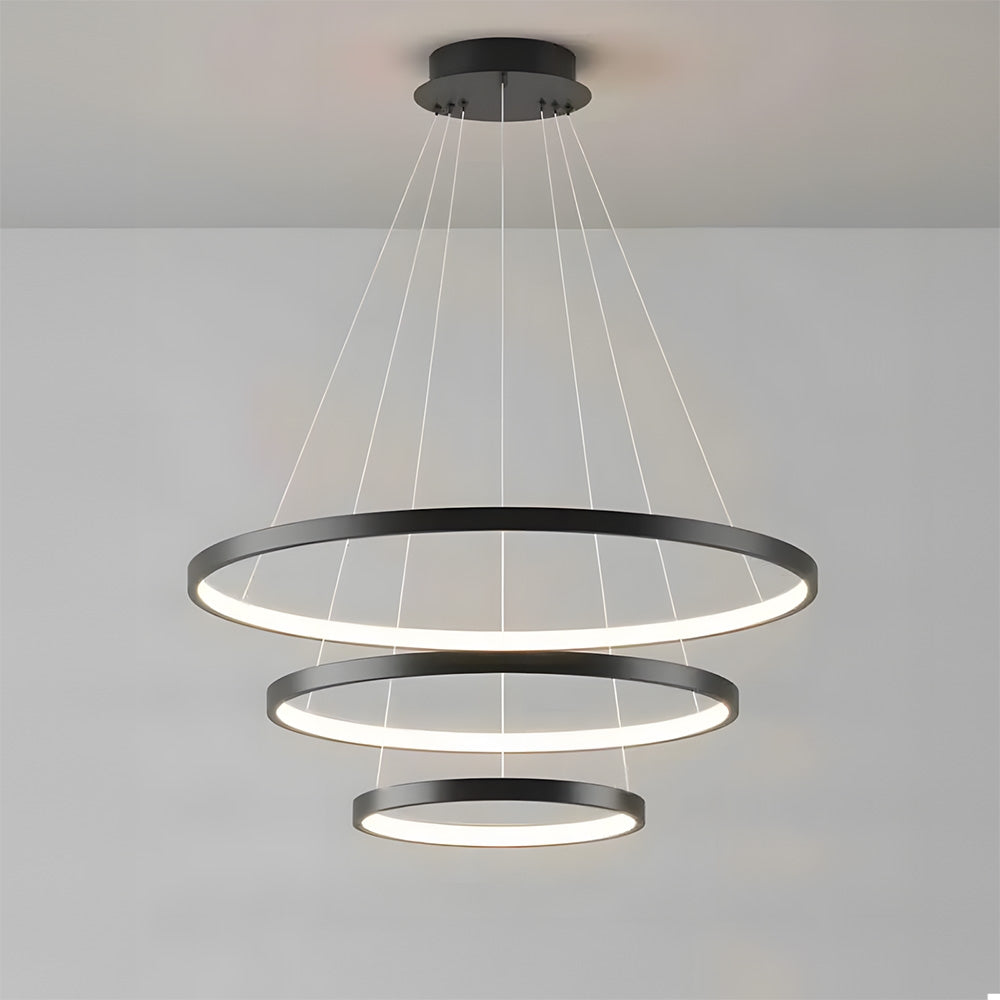 Lampa Sufitowa Wisząca Led Lhj013-cp3 Czarna  3