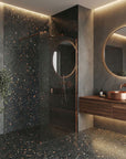 Kabina prysznicowa Walk-In Rea Flexi Grey / Brush Copper 90  8