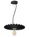 LAMPA SUFITOWA WISZĄCA APP1452-1CP Czarny  1