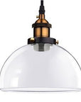 Lampa sufitowa wisząca szklana Verto C