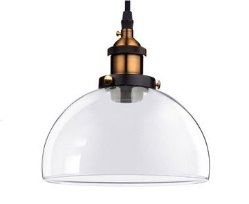 Lampa sufitowa wisząca szklana Verto C