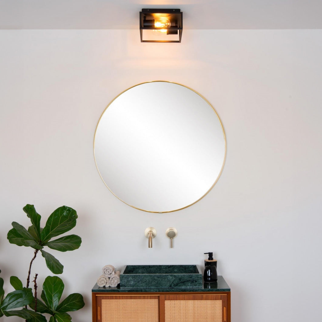 LAMPA ŚCIENNA KINKIET APP1305-2W CZARNA  6
