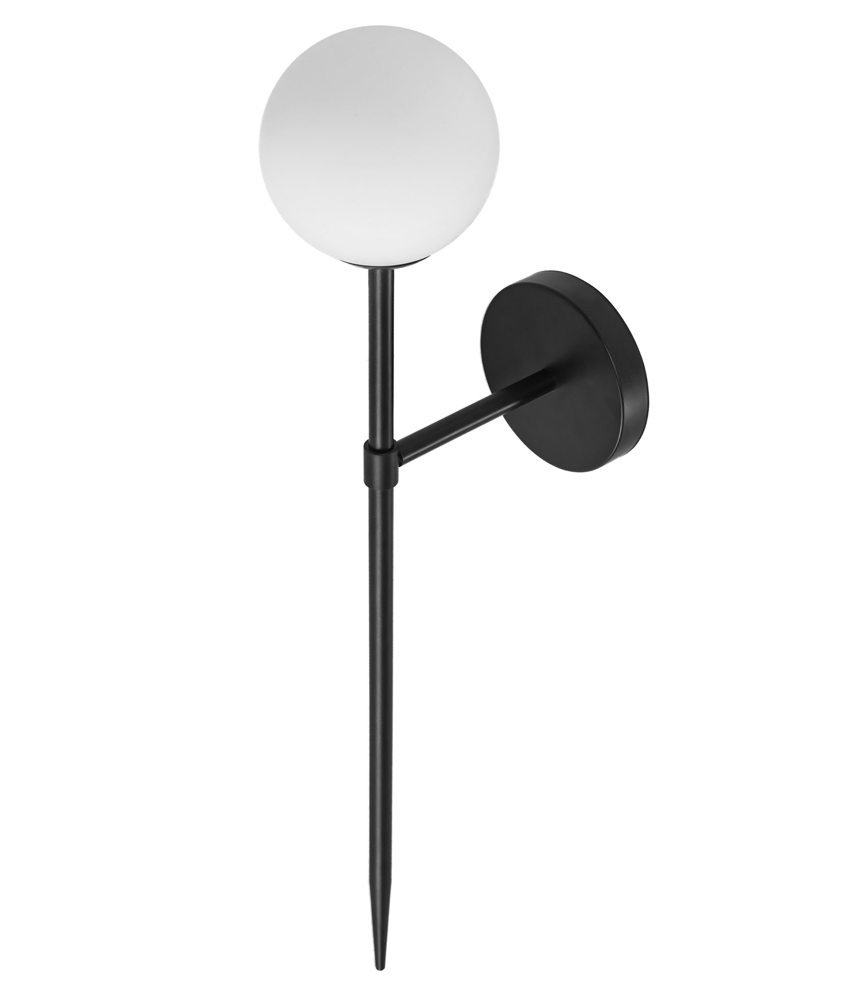 LAMPA KINKIET NOWOCZESNY 52cm APP577-1W CZARNa  3