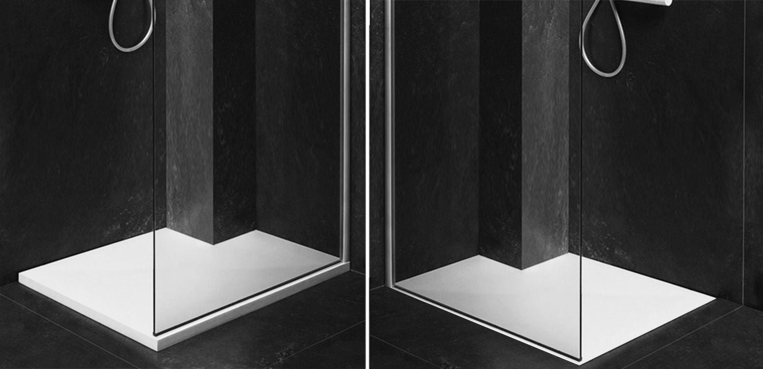 Brodzik prysznicowy Bazalt Long Black 80x100