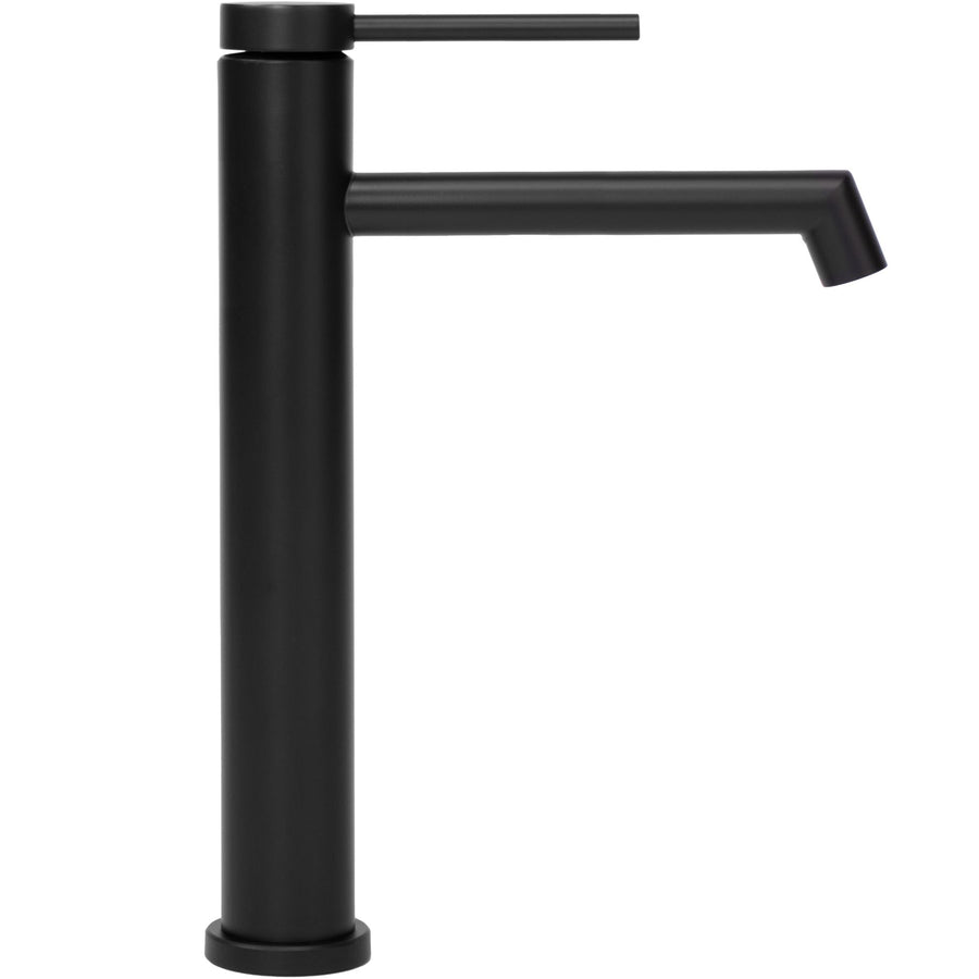 Bateria umywalkowa Rea Foss czarna wysoka black matt