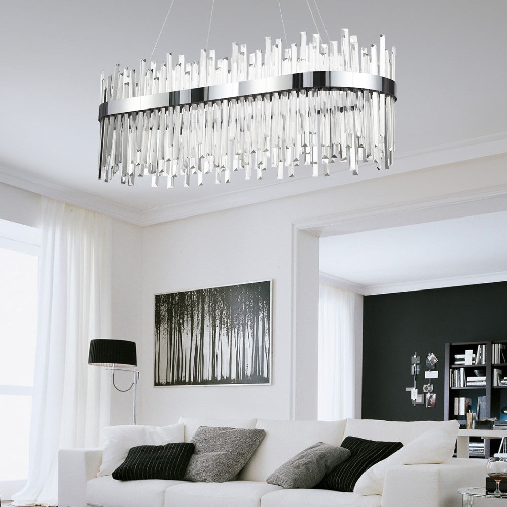 Lampa Kryształowa Wisząca App1514-cp80  6