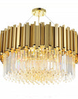 Lampa sufitowa kryształowa APP601-C Złota