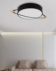 Lampa Plafon Moon APP864-C Czarna  4