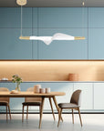 Lampa Wisząca Led G011-cp Biały/złoty  5