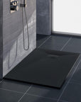 Brodzik Prysznicowy Magnum Black 80x100  4