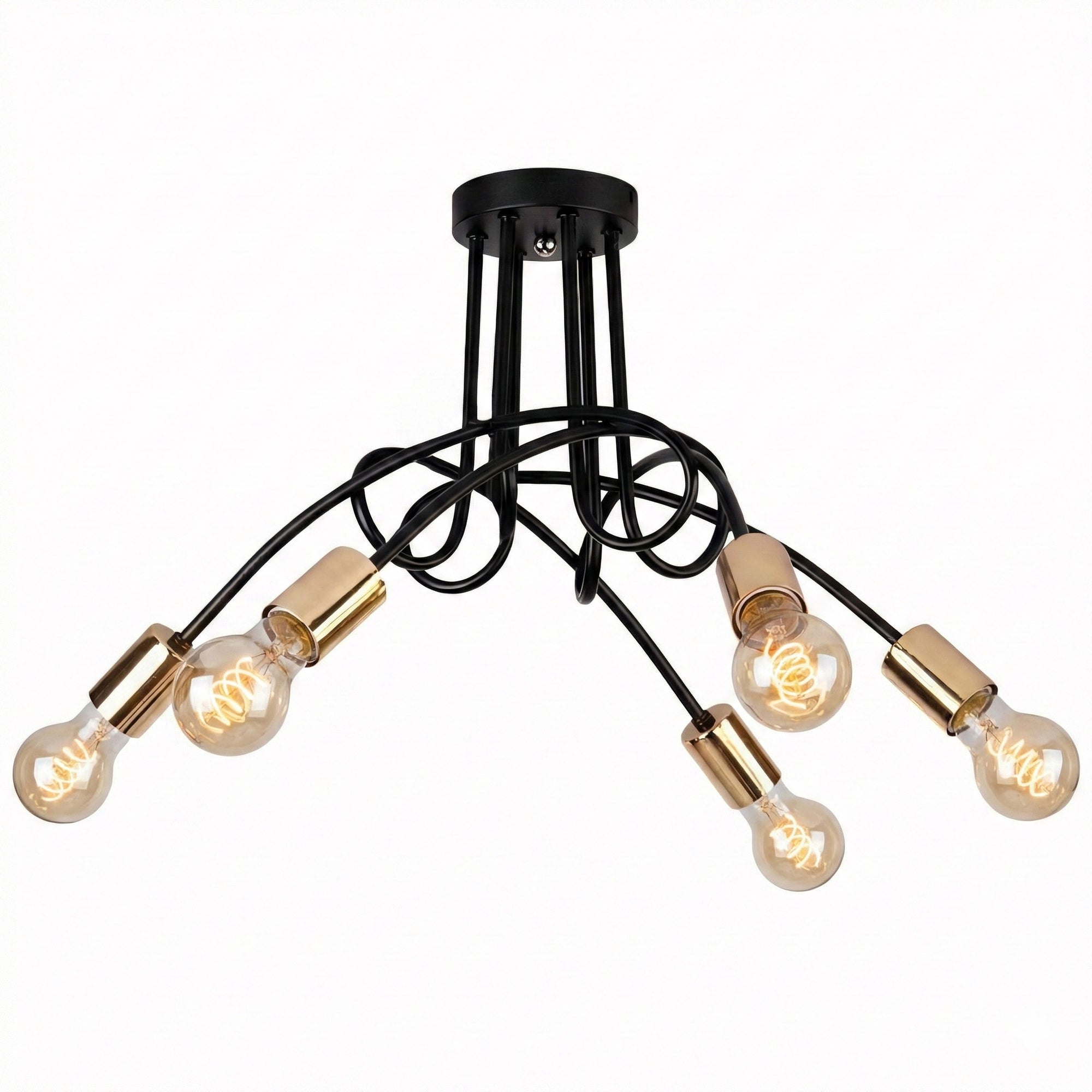 Lampa Paradise 5  APP518-5C Czarna  1