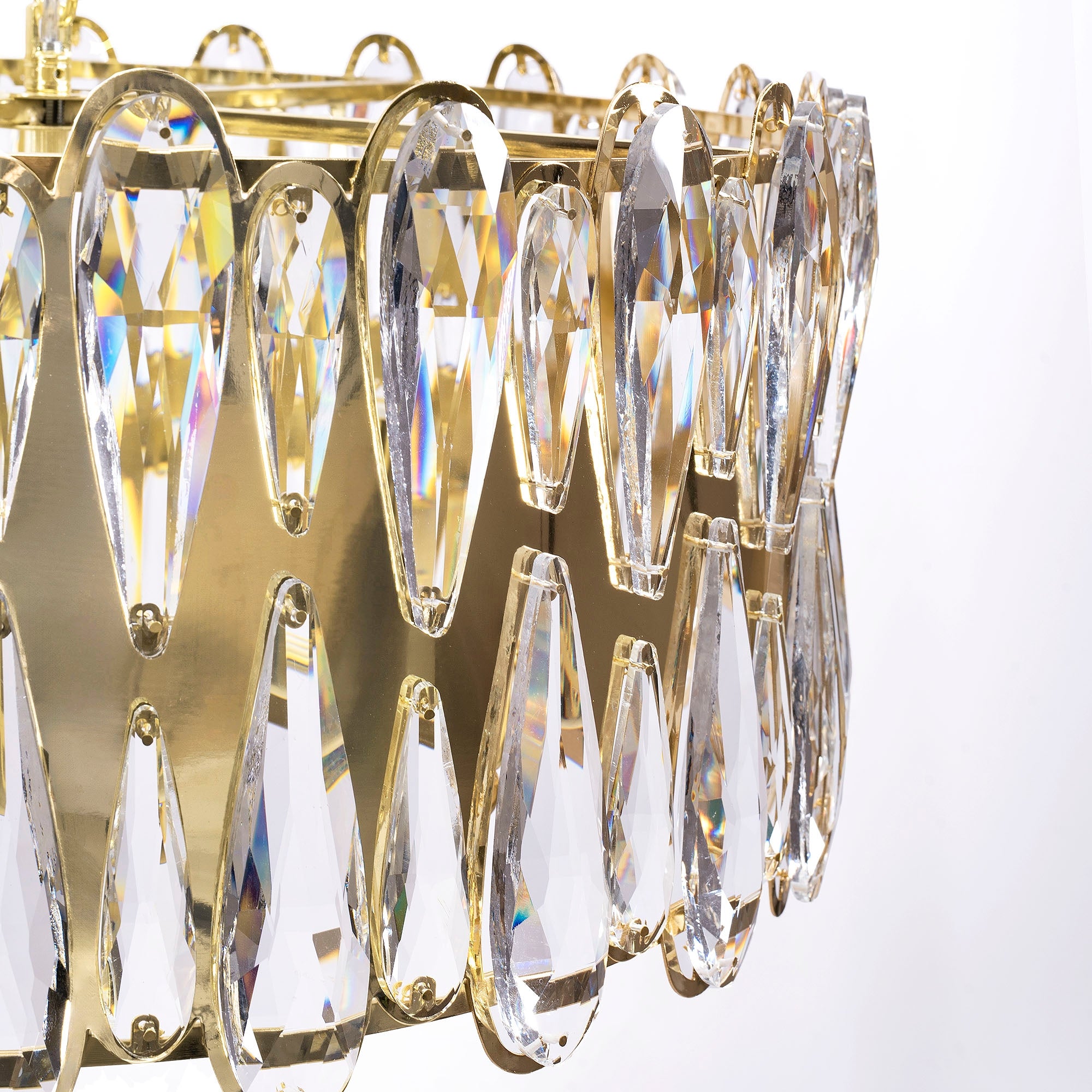 Lampa Sufitowa Wisząca App1718-cp Złota  3