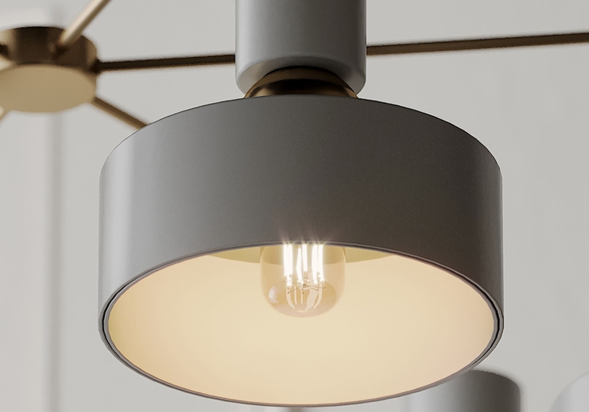 Lampa Sufitowa Wisząca Metalowa APP661