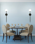 LAMPA KINKIET NOWOCZESNY 52cm APP577-1W CZARNa  5