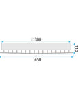 Plafon Led Kryształowy Ms014-c Chrome  7