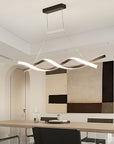 Lampa Sufitowa Wisząca Led Lhj020-cp Czarna  17
