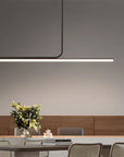 LAMPA SUFITOWA WISZĄCA LED APP1660-CP Black 140cm  7
