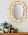 Lustro Ścienne Boho 57cm Qdj5749  3