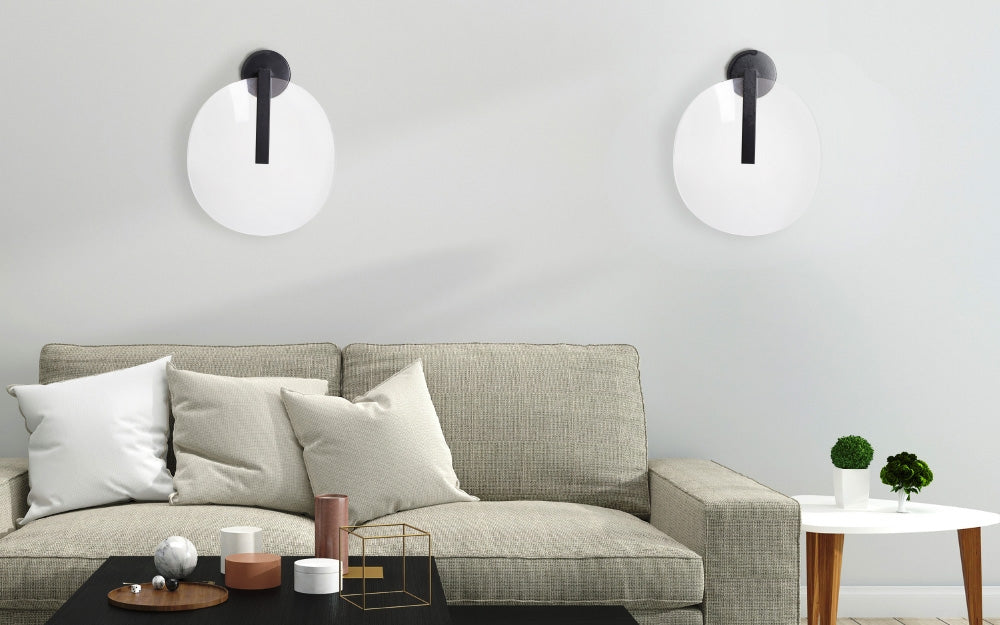 LAMPA ŚCIENNA KINKIET APP1313-W Czarna  8