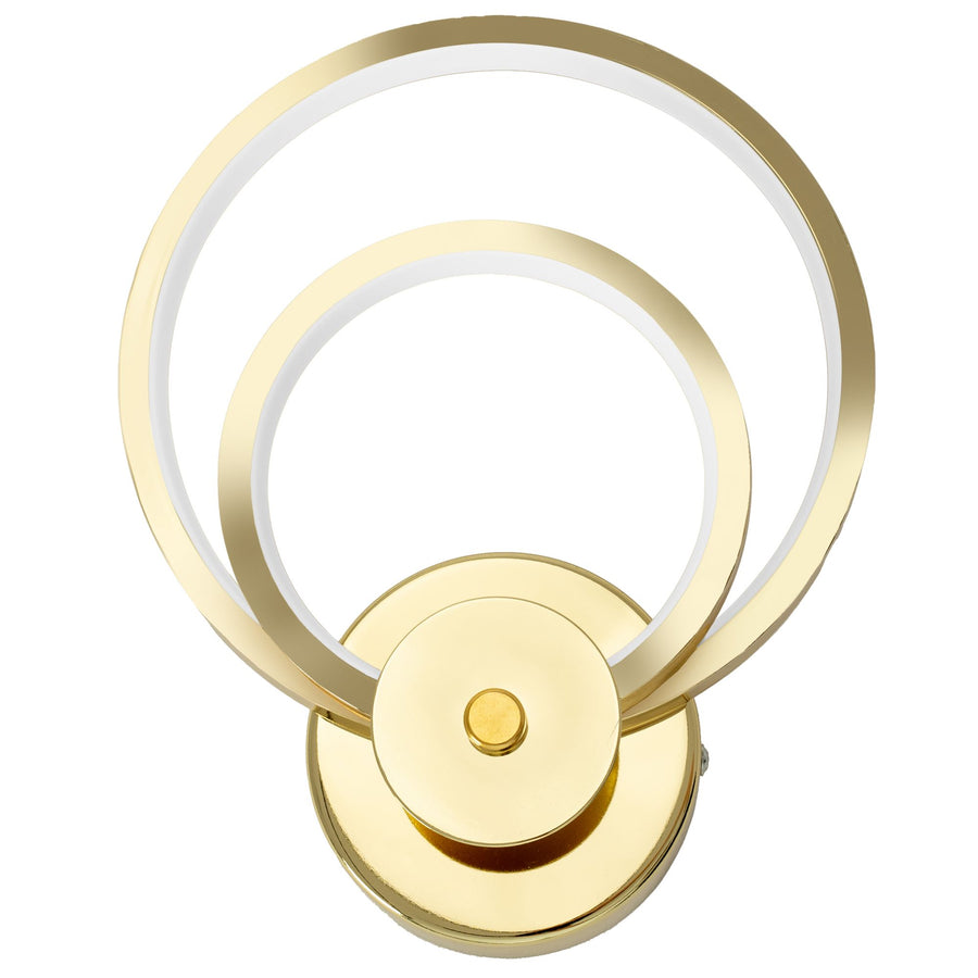LAMPA ŚCIENNA KINKIET LED APP1043-W Złota