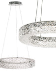 Lampa Wisząca Led Ms004-cp 40cm Chrom  1