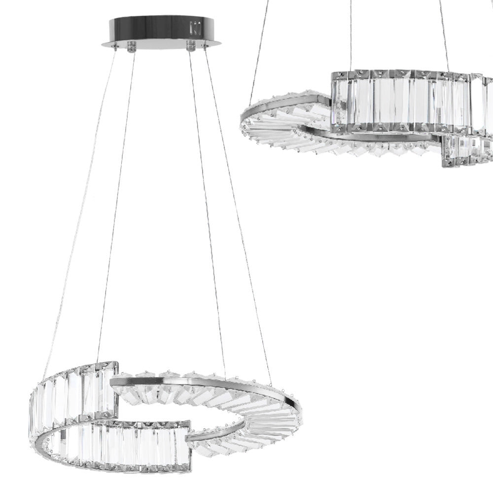 Lampa Wisząca Led App1527-cp40 Chrom  1