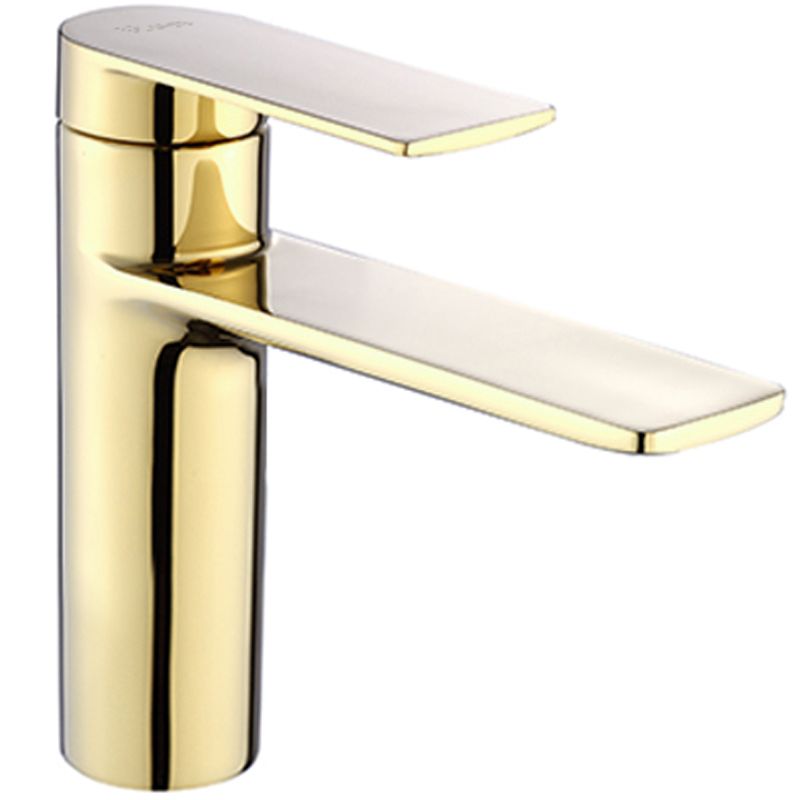 Bateria Umywalkowa REA STORM Złota Gold Niska