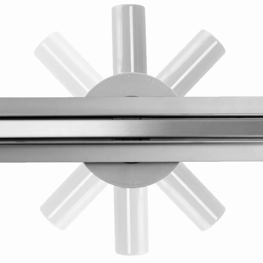 Odpływ Liniowy REA NEO SLIM PRO Stal Szczotkowana 100