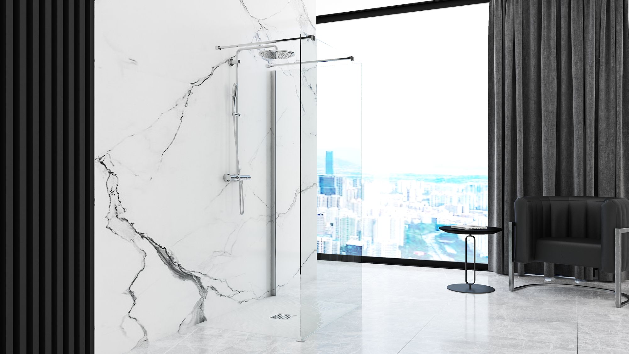 Brodzik prysznicowy White Rock 80 x 100