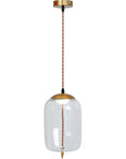 Lampa LED Sufitowa Wisząca Szklana APP444-CP