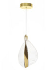 Lampa Sufitowa Wisząca Led G129-cp Złota  1