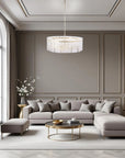 Lampa Wisząca Z Kryształami App1779-cp 60cm Złota  7